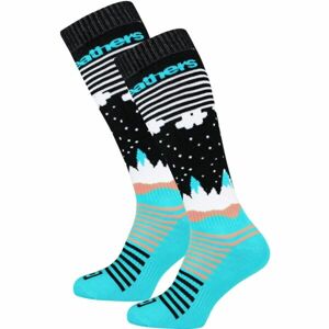 Horsefeathers EPIC THERMOLITE SOCKS Dámske snowboardové ponožky, mix, veľkosť 39-42