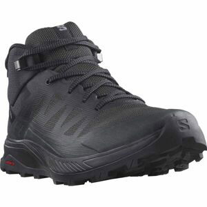 Salomon OUTRISE MID GTX Pánska turistická obuv, čierna, veľkosť 45 1/3