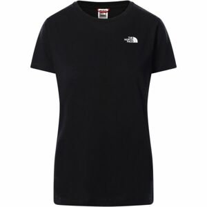 The North Face W S/S SIMPLE DOME TEE Dámske tričko, čierna, veľkosť L