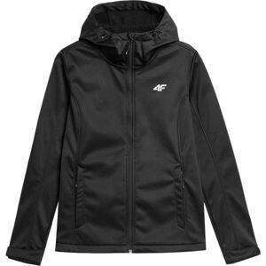 4F SOFTSHELL JACKET W Dámska softshellová bunda, čierna, veľkosť XL