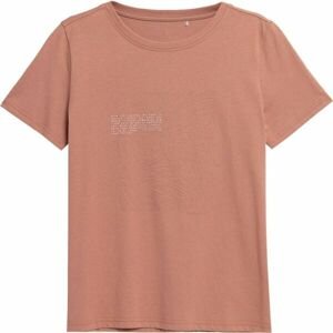 4F TSHIRT W Dámske tričko, oranžová, veľkosť M