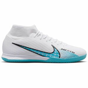 Nike ZOOM MERCURIAL SUPERFLY 9 ACADEMY IC Pánska halová obuv, biela, veľkosť 45