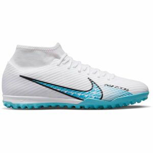 Nike ZOOM MERCURIAL SUPERFLY 9 ACADEMY TF Pánske turfy, biela, veľkosť 44