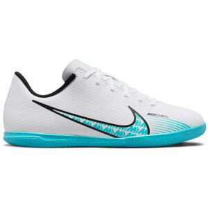 Nike JR MERCURIAL VAPOR 15 CLUB IC Detská halová obuv, biela, veľkosť 34