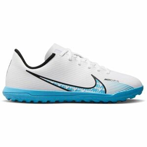 Nike JR MERCURIAL VAPOR 15 CLUB TF Detské turfy, biela, veľkosť 33