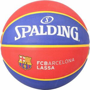 Spalding FC BARCELONA EL TEAM Basketbalová lopta, modrá, veľkosť 7