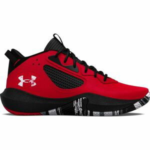 Under Armour LOCKDOWN 6 Basketbalová obuv, červená, veľkosť 45.5