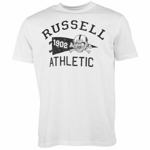Russell Athletic T-SHIRT M Pánske tričko, biela, veľkosť XXXL