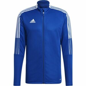 adidas TIRO21 TK JKT Pánska futbalová mikina, modrá, veľkosť