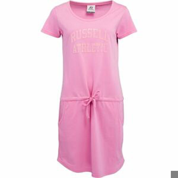 Russell Athletic Dámske šaty Dámske šaty, ružová, veľkosť L
