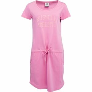 Russell Athletic Dámske šaty Dámske šaty, ružová, veľkosť M
