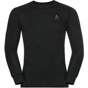 Odlo ACTIVE WARM ECO BL TOP CREW Pánske funkčné tričko, čierna, veľkosť L