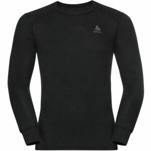 Odlo ACTIVE WARM ECO BL TOP CREW Pánske funkčné tričko, čierna, veľkosť XL