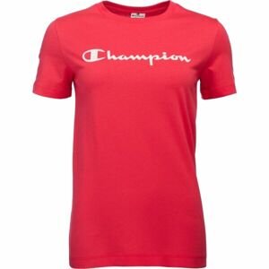 Champion CREWNECK T-SHIRT Dámske tričko, červená, veľkosť L