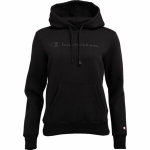 Champion AMERICAN CLASSICS HOODED SWEATSHIRT Dámska mikina, čierna, veľkosť M