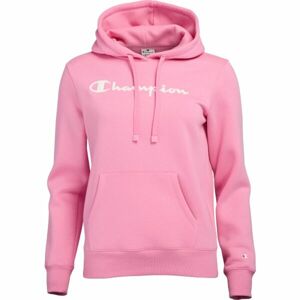 Champion AMERICAN CLASSICS HOODED SWEATSHIRT Dámska mikina, ružová, veľkosť