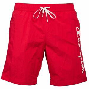 Champion BEACHSHORT Pánske šortky do vody, červená, veľkosť L