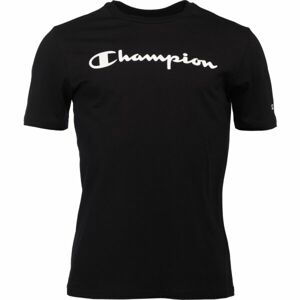 Champion AMERICAN CLASSICS CREWNECK T-SHIRT Pánske tričko, čierna, veľkosť S