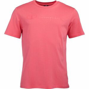 Champion AMERICAN CLASSICS CREWNECK T-SHIRT Pánske tričko, ružová, veľkosť XL