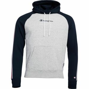 Champion HOODED SWEATSHIRT Pánska mikina, sivá, veľkosť