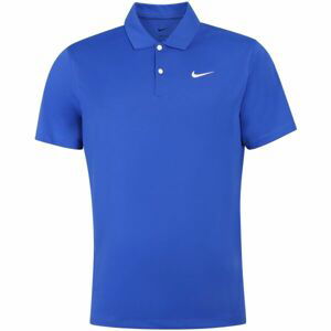 Nike COURT DRI-FIT Pánske tričko polo, modrá, veľkosť M