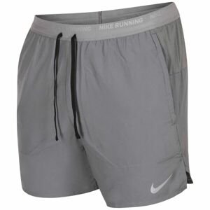 Nike DRI-FIT STRIDE Pánske bežecké šortky, sivá, veľkosť L