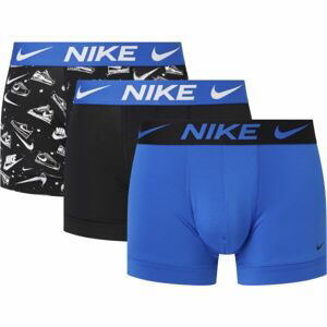 Nike DRI-FIT ES MICR TRUNK 3PK Pánske boxerky, modrá, veľkosť