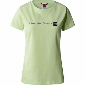 The North Face Dámske tričko Dámske tričko, svetlo zelená, veľkosť XL
