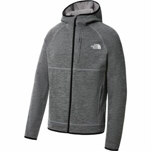 The North Face M CANYONLANDS HOODIE Pánska flísová mikina, sivá, veľkosť M