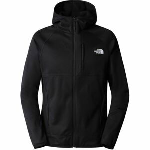 The North Face M CANYONLANDS HOODIE Pánska flísová mikina, čierna, veľkosť