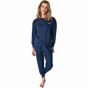 Fila FRENCH TERRY LS PYJAMAS W Dámske pyžamo, tmavo modrá, veľkosť XL