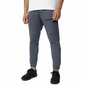 4F MEN´S TROUSERS Pánske nohavice, tmavo sivá, veľkosť S