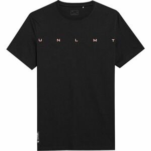 4F MEN´S T-SHIRT Pánske tričko, čierna, veľkosť
