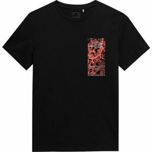 4F MEN´S T-SHIRT Pánske tričko, čierna, veľkosť M