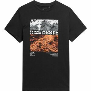 4F MEN´S T-SHIRT Pánske tričko, čierna, veľkosť M