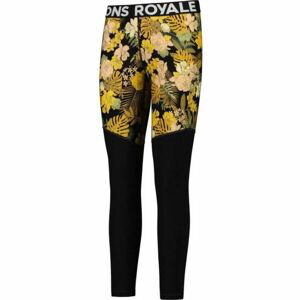 MONS ROYALE CASCADE MERINO FLEX 200 LEGGING Dámske funkčné legíny z merino vlny, čierna, veľkosť M