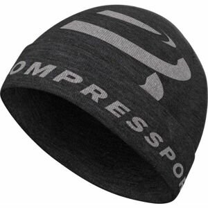 Compressport CASUAL BEANIE Zimná čiapka, čierna, veľkosť UNI