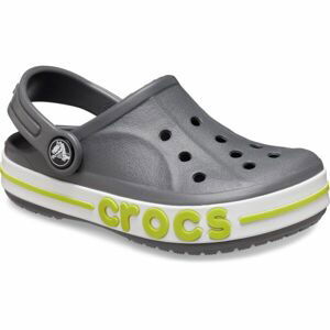 Crocs BAYABAND CLOG K Detské šľapky, čierna, veľkosť 33/34