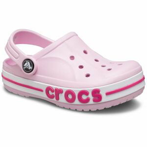 Crocs BAYABAND CLOG K Detské šľapky, ružová, veľkosť 33/34