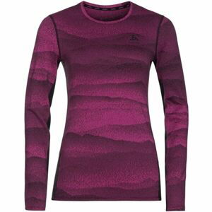 Odlo BL TOP CREW NECK L/S WHISTLER ECO Dámske funkčné tričko, ružová, veľkosť M