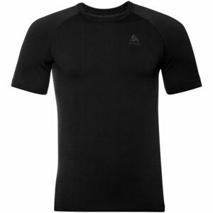 Odlo BL TOP CREW NECK S/S PERFORMANCE WARM ECO Pánske funkčné tričko, čierna, veľkosť