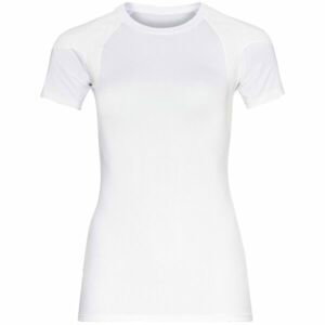 Odlo W CREW NECK S/S ACTIVESPINE Dámske bežecké tričko, biela, veľkosť XS