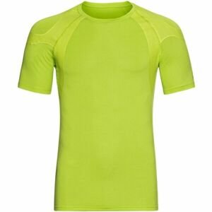 Odlo CREW NECK S/S ACTIVESPINE Pánske bežecké tričko, svetlo zelená, veľkosť L