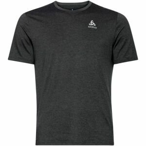 Odlo RUN EASY 365 T-SHIRT CREW NECK SS Pánske bežecké tričko, čierna, veľkosť L