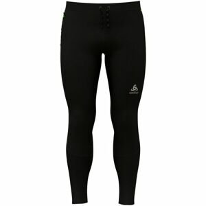 Odlo AXALP WINTER Pánske bežecké elastické nohavice, čierna, veľkosť L