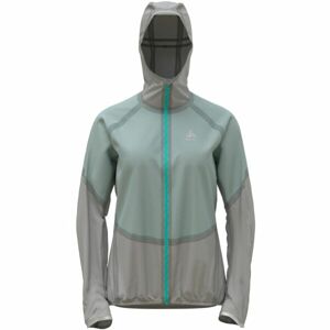 Odlo W DUAL DRYWATERPROOF INSULATED JACKET Dámska bežecká bunda, sivá, veľkosť S