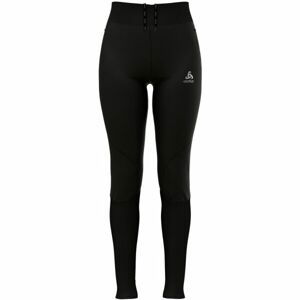 Odlo TIGHTS ZEROWEIGHT WARM Dámske bežecké nohavice, čierna, veľkosť L