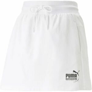 Puma SUMMER SPLASH SWEAT SKIRT 5 Dámska sukňa, biela, veľkosť XS