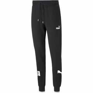 Puma POWER SWEAT PANTS TR CL Pánske tepláky, čierna, veľkosť S