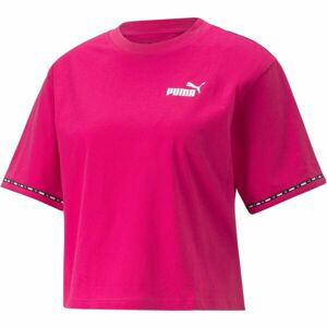 Puma POWER TAPE TEE Dámske tričko, ružová, veľkosť L